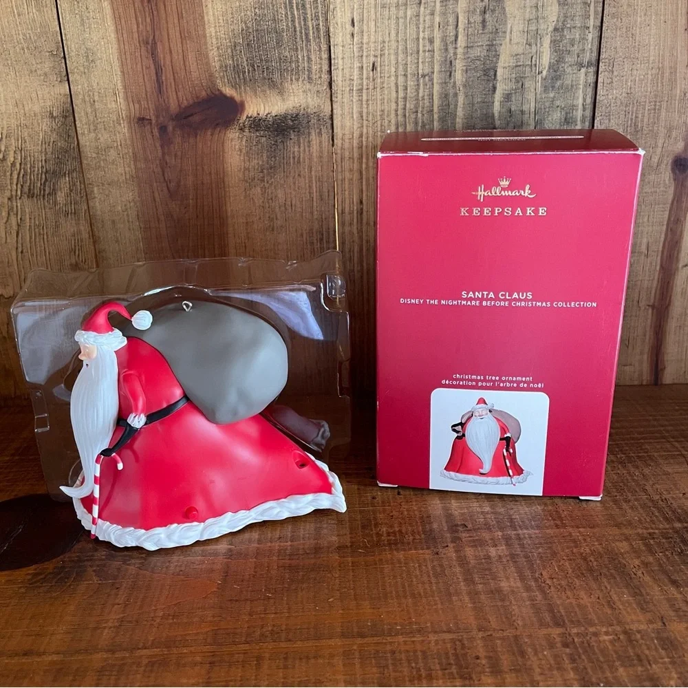 New in Box Hallmark KeepSake StoryTeller Santa Clause Nightmare Before Christmas